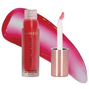 LAWLESS Forget The Filler Lip Plumper Line Smoothing Gloss in Cherry Vanilla
